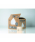 Toilettenpapier OECOLIFE 1602701, 3-lagig, naturbeige, 250 Blatt / Rolle,