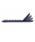 Tischrechner JW-200SC , navy-blau 12-stelliges Display, 4-Tasten