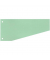 Trennstreifen 50501T Trennstreifen Trapez gr&uuml;n 190g gelocht 24x10,5cm
