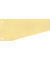 Trennstreifen 50502T Trapez gelb 190g gelocht 24x10,5cm