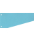 Trennstreifen 50504T Trennstreifen Trapez blau 190g gelocht 24x10,5cm