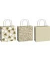Geschenktasche 2543 5339 99 Wedding - Anouk, Hochzeit, gedrehrte Papierkordel, mir Heißfolienprägung, 3 Motive sortiert, 200mm x