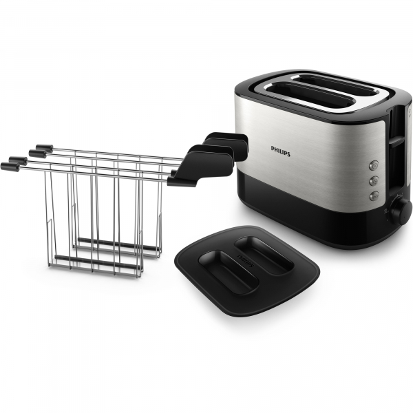 8710103777694 - Toaster Viva Collection HD263990 Edelstahlsw 8710103777694 Philips
