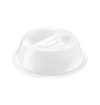 Mikrowellenhaube 8,0 cm hoch transparent 