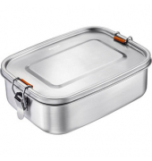 Lunchbox Viva Mini 6,1 cm hoch silber 1100 ml 