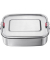 Lunchbox Viva Mini 6,1 cm hoch silber 1100 ml 