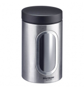 Vorratsdose 15,5 cm hoch grau 950,0 ml 