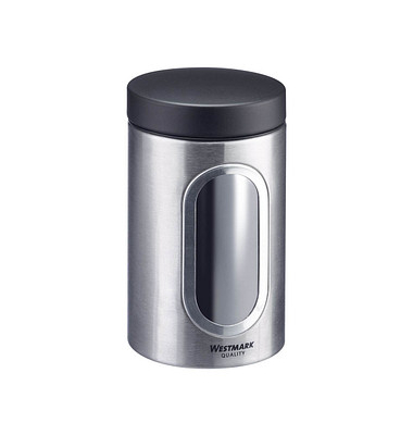 Vorratsdose 15,5 cm hoch grau 950,0 ml 