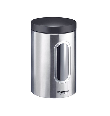 Vorratsdose 21,5 cm hoch grau 2300,0 ml 