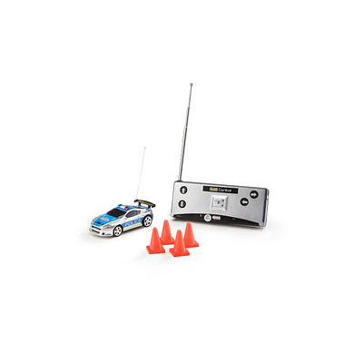 Mini RC Police Ferngesteuertes Auto blau 