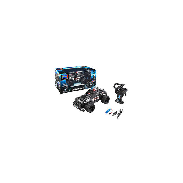 4009803244556 - RC Car Highway Police Ferngesteuertes Auto schwarz 4009803244556 Revell 4009803244556 - RC Car Highway Police Ferngesteuertes Auto schwarz 4009803244556 Revell