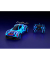 RC Car Light Rider Ferngesteuertes Auto blau 