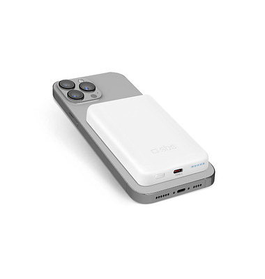 Powerbank 5.000 mAh weiß 