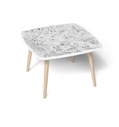 Kids Unterwegs Maltisch Holz weiß 60,0 x 60,0 x 40,0 cm  Maltisch