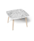 Kids Ozean Maltisch Holz weiß 60,0 x 60,0 x 40,0 cm  Maltisch