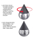 Küchentimer Präsentia schwarz, silber 