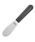 Buttermesser Master Line schwarz, silber, Klinge: 8,5 cm 