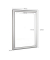 Klapprahmen Easy-Fix silber 45,0 x 62,4 cm 