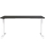 Sitz-Steh-Schreibtisch JET, elektrisch höhenverstellbar, 72-120cm (H), 160x80cm (BxT), rechteckig, graphit / weiß