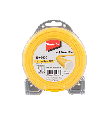 E-02836 Mähfaden 3,0 mm, 15,0 m