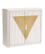 easyOffice Classic Chic Rollladenschrank 61360 1 Fachboden 110,0 x 41,5 x 104,0 cm