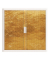 easyOffice Classic Chic Rollladenschrank 61392 1 Fachboden 110,0 x 41,5 x 104,0 cm