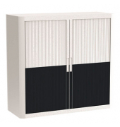 easyOffice Classic Chic Rollladenschrank 61440 1 Fachboden 110,0 x 41,5 x 104,0 cm