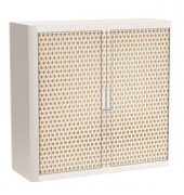 easyOffice Classic Chic Rollladenschrank 62400 1 Fachboden 110,0 x 41,5 x 104,0 cm