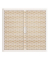 easyOffice Classic Chic Rollladenschrank 62400 1 Fachboden 110,0 x 41,5 x 104,0 cm