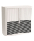easyOffice Black&White Rollladenschrank 62336 1 Fachboden 110,0 x 41,5 x 104,0 cm