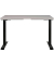 Sitz-Steh-Schreibtisch JET, elektrisch höhenverstellbar, 72-120cm (H), 120x80cm (BxT), rechteckig, kaschmir / schwarz