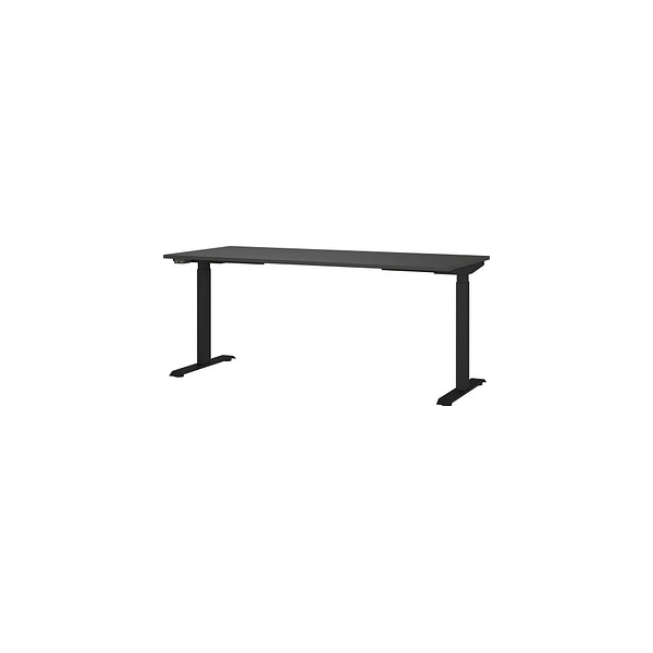 4005949790919 - Sitz-Steh-Schreibtisch JET 7909-547 elektrisch höhenverstellbar 72-120cm (H) 180cmx80cm (BxT) rechteckig grafit Schwarz 40 4005949790919 - Sitz-Steh-Schreibtisch JET 7909-547 elektrisch höhenverstellbar 72-120cm (H) 180cmx80cm (BxT) rechteckig grafit Schwarz 40