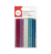 Heißklebesticks Glitter farbsortiert,