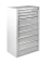 MAMMUT Schubladenschrank lichtgrau 9 Schubladen 70,0 x 43,5 x 120,0 cm