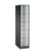 Schließfachschrank Resisto schwarzgrau, weißaluminium 8570-173 S10008, 5 Schließfächer 39,6 x 64,0 x 195,0 cm