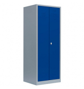 Spind enzianblau, lichtgrau 515421, 1 Schließfach 80,0 x 50,0 x 180,0 cm