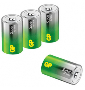 4 GP Batterien SUPER Baby C 1,5 V