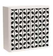 easyOffice Black&White Rollladenschrank 60580 1 Fachboden 110,0 x 41,5 x 104,0 cm