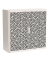 easyOffice Black&White Rollladenschrank 62304 1 Fachboden 110,0 x 41,5 x 104,0 cm