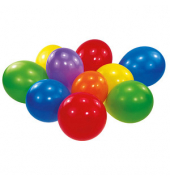 100 amscan Luftballons bunt