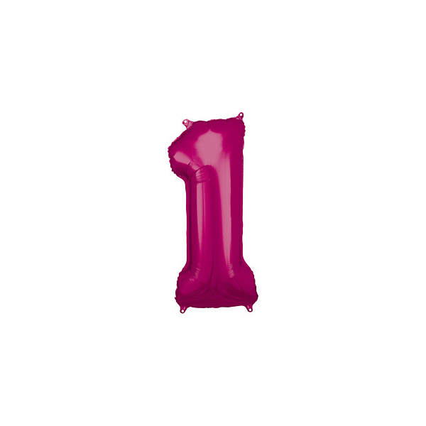 0194099010726 - Luftballons Zahl 1 pink 0194099010726 amscan 0194099010726 - Luftballons Zahl 1 pink 0194099010726 amscan
