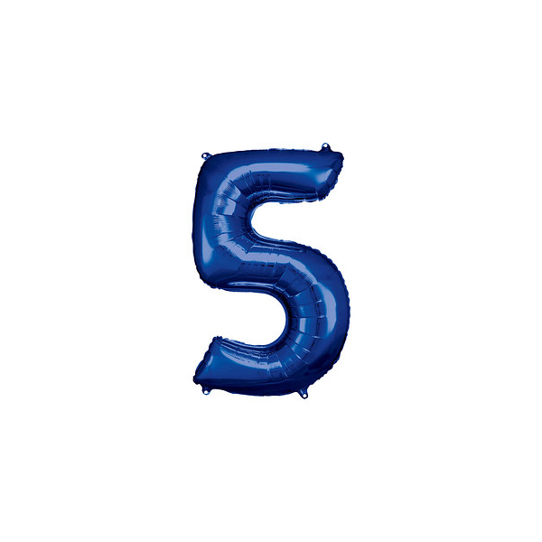 0194099010795 - Luftballons Zahl 5 blau 0194099010795 amscan 0194099010795 - Luftballons Zahl 5 blau 0194099010795 amscan