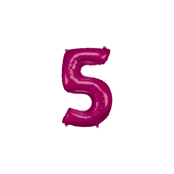 0194099010801 - Luftballons Zahl 5 pink 0194099010801 amscan 0194099010801 - Luftballons Zahl 5 pink 0194099010801 amscan