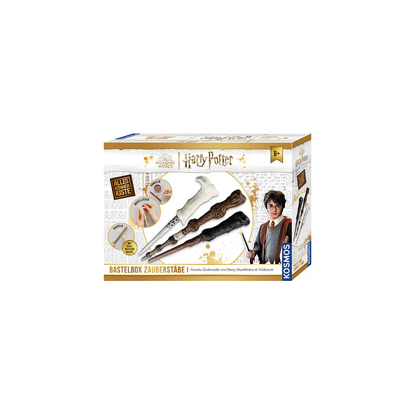 4002051604653 - Kreativset KOSMOS AllesKönnerKiste Harry Potter - Bastelbox Zauberstäbe Kreativsets bunt Kinder Bastelbedarf -techniken 4002051604653 - Kreativset KOSMOS AllesKönnerKiste Harry Potter - Bastelbox Zauberstäbe Kreativsets bunt Kinder Bastelbedarf -techniken