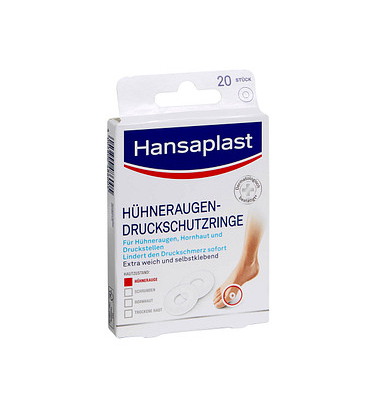 Hühneraugen-Druckschutzringe 92330-00000-25 weiß,