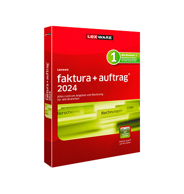 faktura+auftrag 2024 Software Vollversion (DVD)
