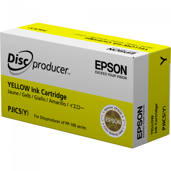 8715946716220 - Discproducer PJIC7(Y) - Gelb - original - Tintenpatrone - fÃ¼r Discproducer PP-100 PP-100AP PP-100II PP-100IIBD PP-100III PP-100N PP-100NII