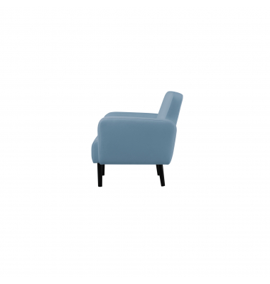 Sofa LISBOA LC2PC.01.06 2Sitzer Kunstleder swbl