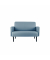 Sofa LISBOA LC2PC.01.06 2Sitzer Kunstleder swbl