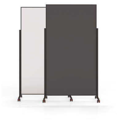 Kombistellwand Design VarioPin, 1181401, 100x180cm, Filz + Metall, Aluminiumrahmen